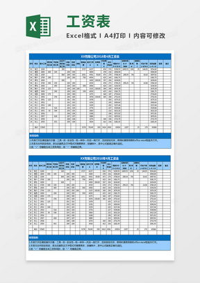 工资表管理自动计算和扣税自动生成工资条模板